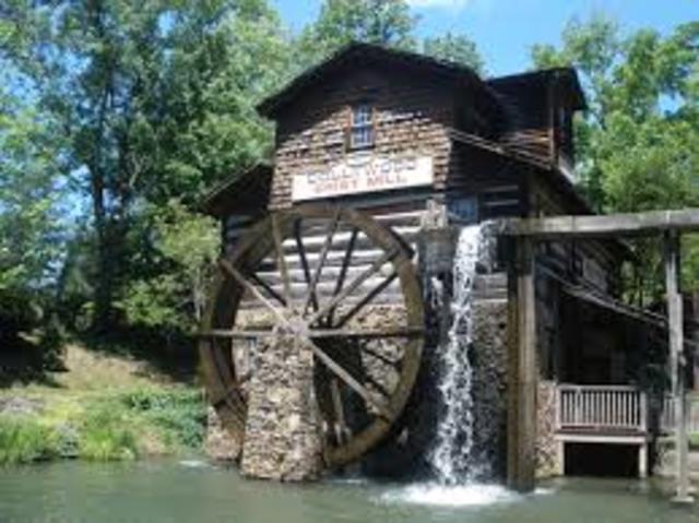 Lester Pelton invented the water wheel