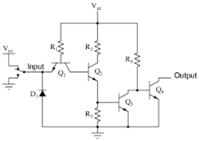 Electrical logic circuits