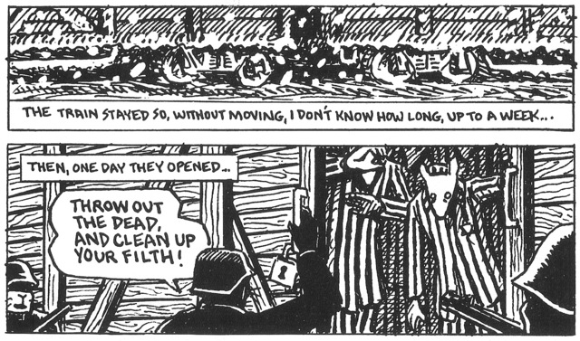 Vladek is moved from Auschwitz to Dachau