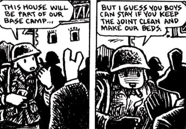 Vladek is liberated at Dachau