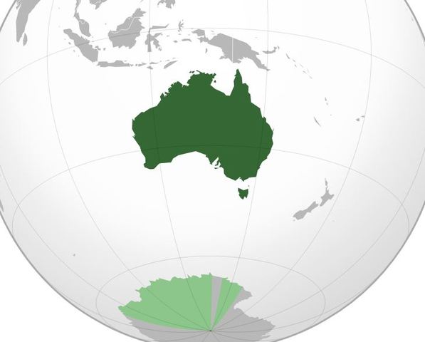 Australia - Reclamada por el Reino Unido
