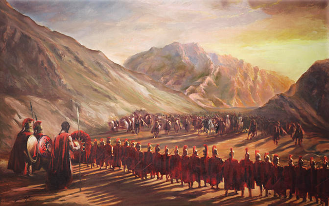 The Battle of Thermopylae