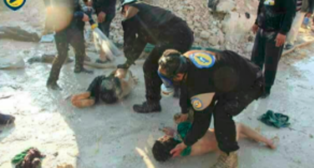 Regime uses chemical weapons