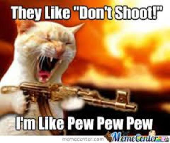 Maxim gun; smokeless gunpowder