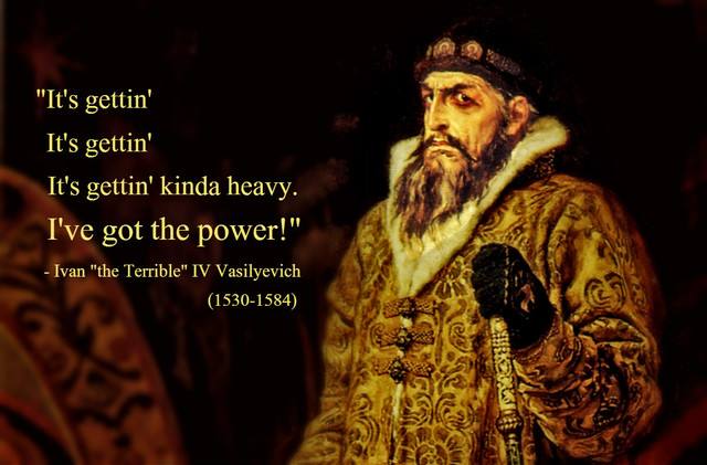 Ivan set up the Oprichniki police force