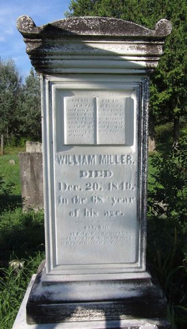 Death of William Miller