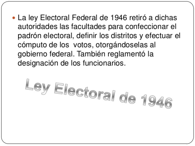 Ley Federal Electoral