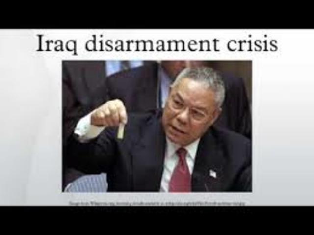 Iraq Disarmament Crisis (The Letter of the Eight)