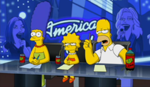 The Simpsons American Idol