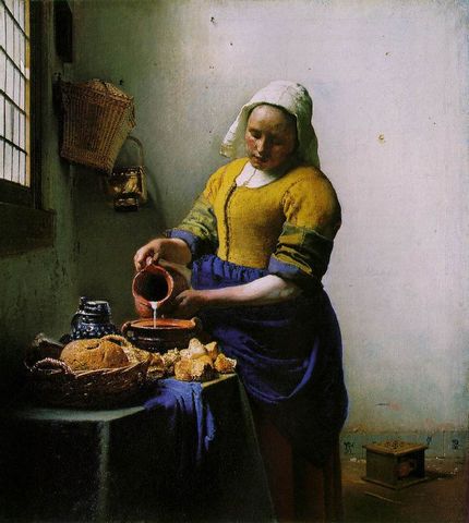 VERMEER - Nalewająca mleko