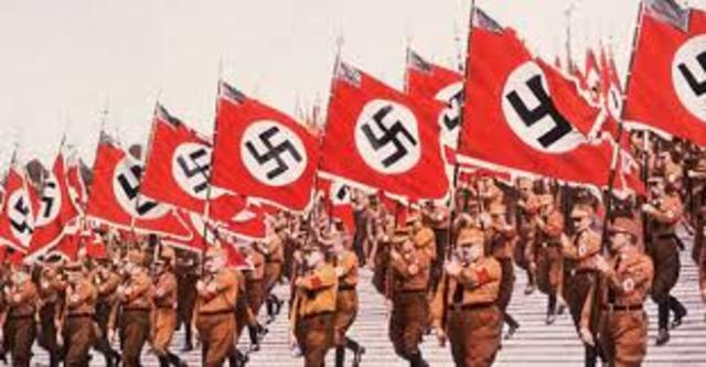 Nazis invade northern Africa