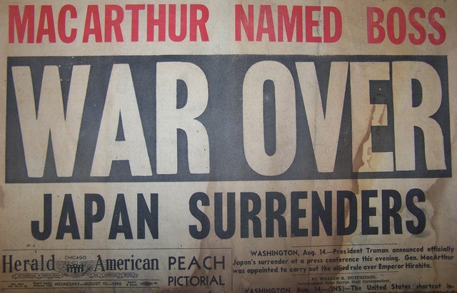 japan surrenders