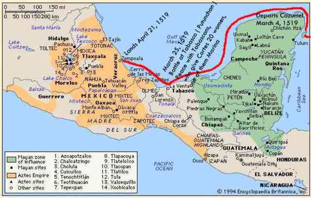 The Aztecs Downfall: