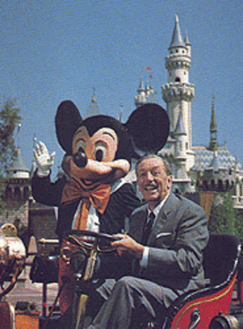 There was the grand opening of disney land