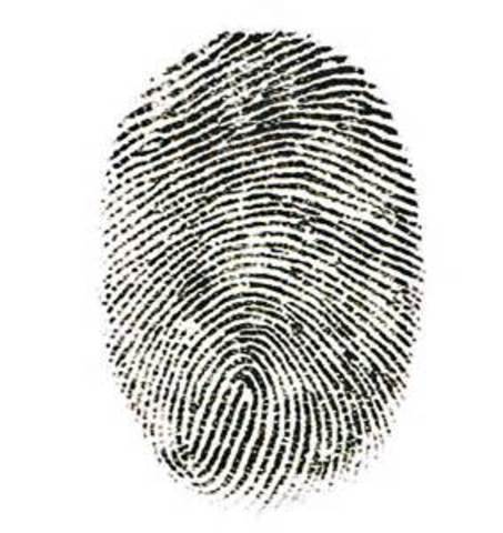First uses of fingerprints