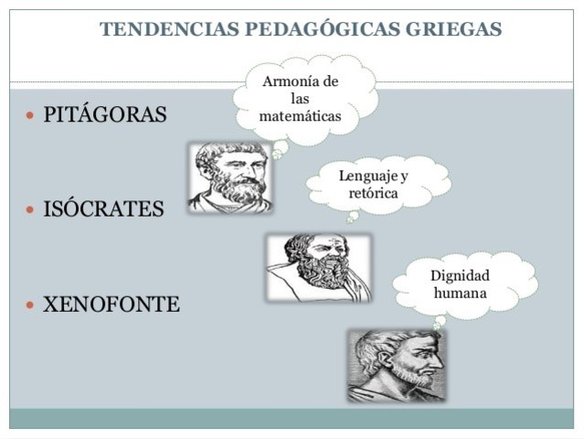 PENSAMIENTO PEDAGÓGICO GRIEGO