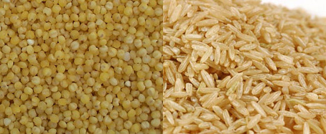 Millet and Rice