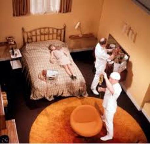 Montag's wife gets sick