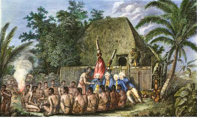 Captain Cook becomes the first white man to visit the Hawaiian Islands.