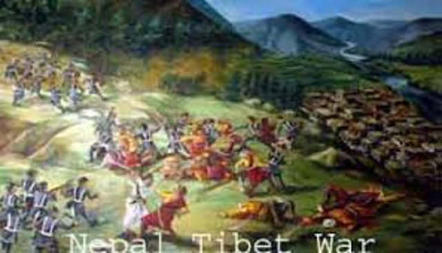 Tibet- Nepal War/ Tibet