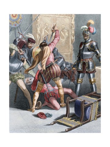 Assassinated by Diego de Almagro II