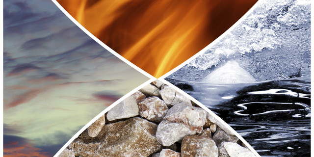 Los cuatro elementos de empédocles