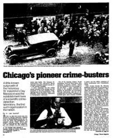 Goddard's Scientific Crime Detection Laboratory