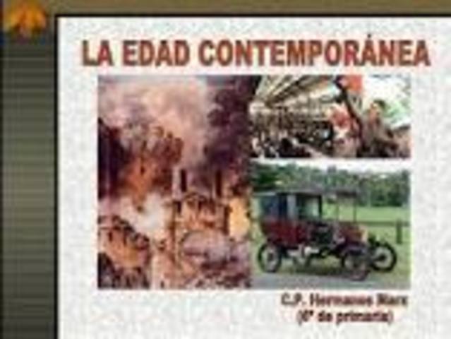 edad comtenporanea