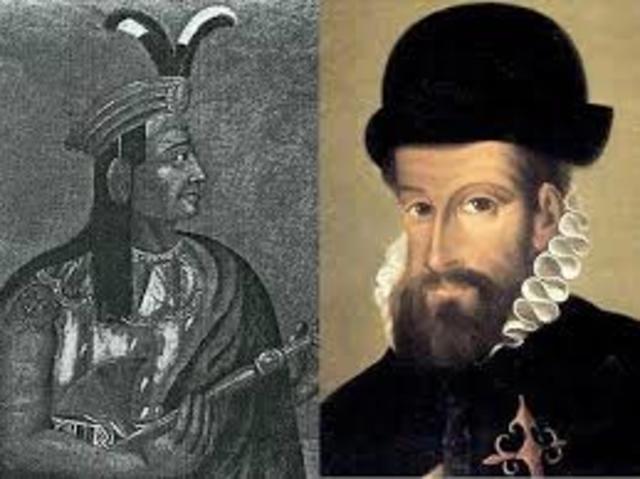 Pizarros arrival in Latin America