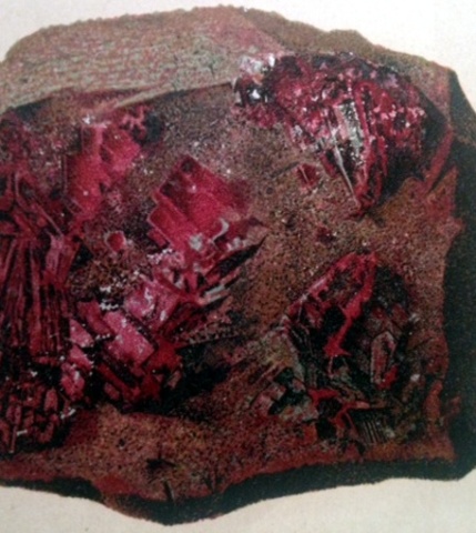 El fragmento de cinabrio