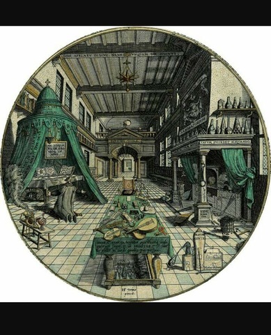 El laboratorio de Heinrich Khunrath