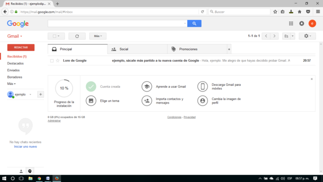 Debemos familiarizarnos con las carpeta y menus