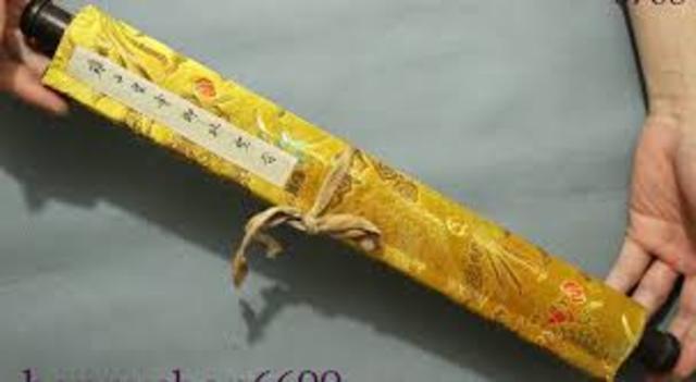 Edicto imperial de China.