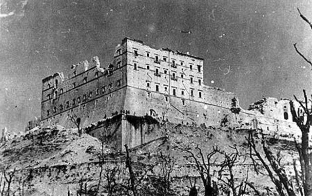 Attacks at Monte Cassino