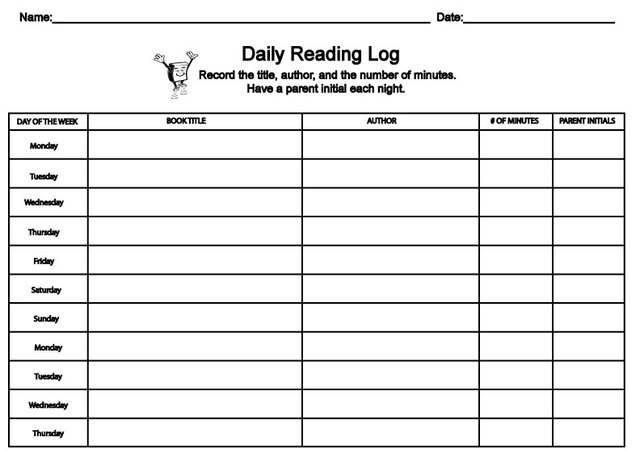 Reading Log