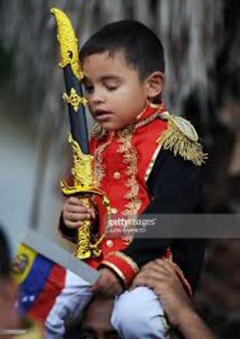 Birth of Simon Bolivar