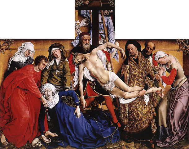 Rogier van der Weyden. Kristuse ristilt võtmine.