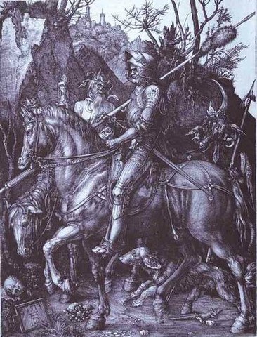 Albrecht Dürer. Rüütel, surm ja kurat