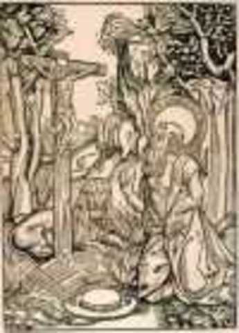 Albrecht Dürer. Püha Hieronymus