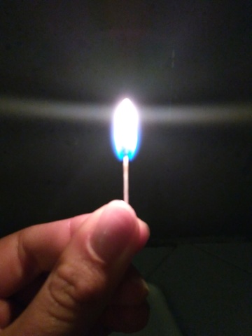Llama de un fósforo