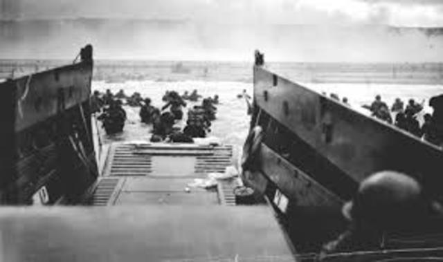 Allied Forces D-Day invasion