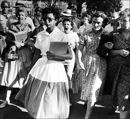 Integration of Central High School in Little Rock, Arkansas
