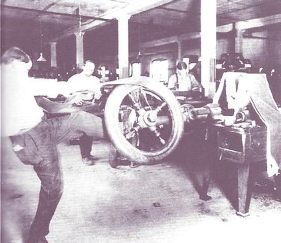 Los primeros neumaticos