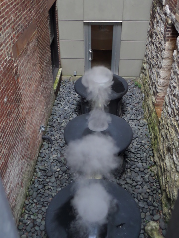 "Cloud Rings." 21c Museum Hotel's Permanent Collection. Louisville, Kentucky.