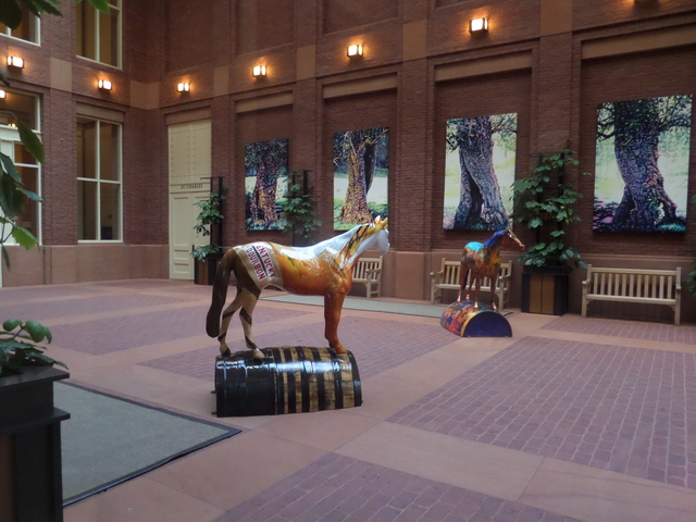 "Horse on the Rocks" by Damon Westenhofer for Gallopalooza "Bridles and Bourbon." Louisville, Kentucky