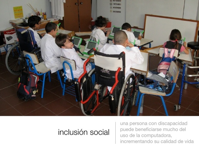 Adaptan equipos para niños discapasitados