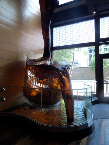 Bourbon Fountain Evan Williams Bourbon Experience. Louisville Kentucky