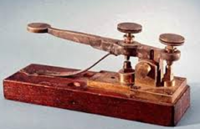 Se inventa el telégrafo.