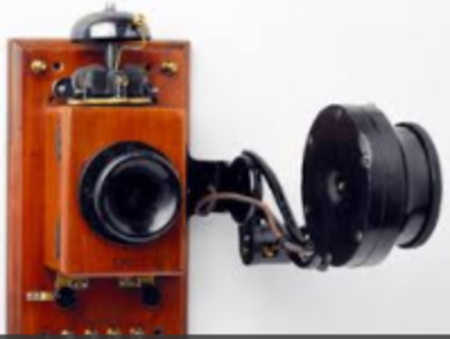 Invención del teléfono.