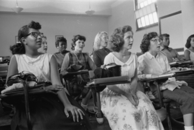 Courts Begin Desegregation